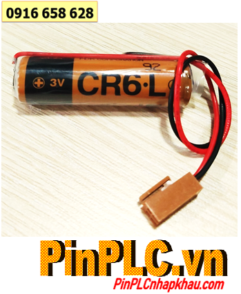 FUJI CR6.L, Pin nuôi nguồn PLC FUJI CR6.L lithium 3v AA2300mAh (Japan)
